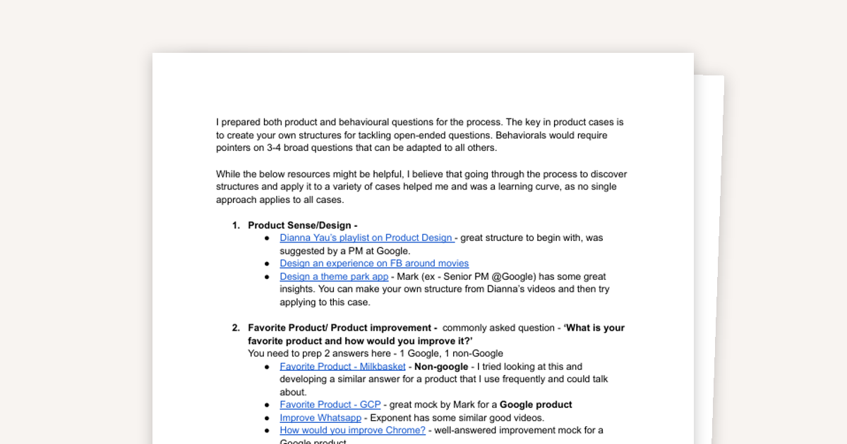 Content preview