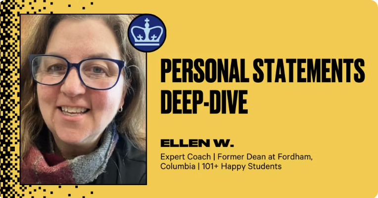 Personal Statements Deep-Dive