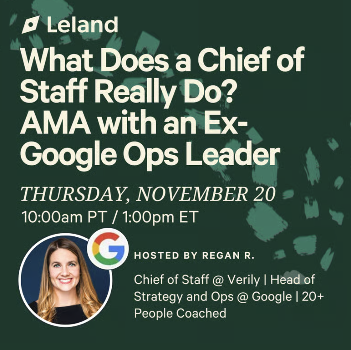 What Does a Chief of Staff Really Do? AMA with an Ex-Google Ops Leader