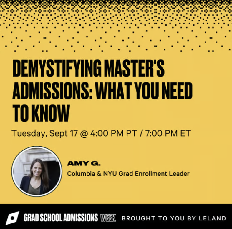 Demystifying Master's Admissions: What You Need to Know