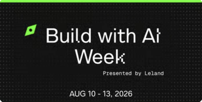 Build with AI Week August 2026