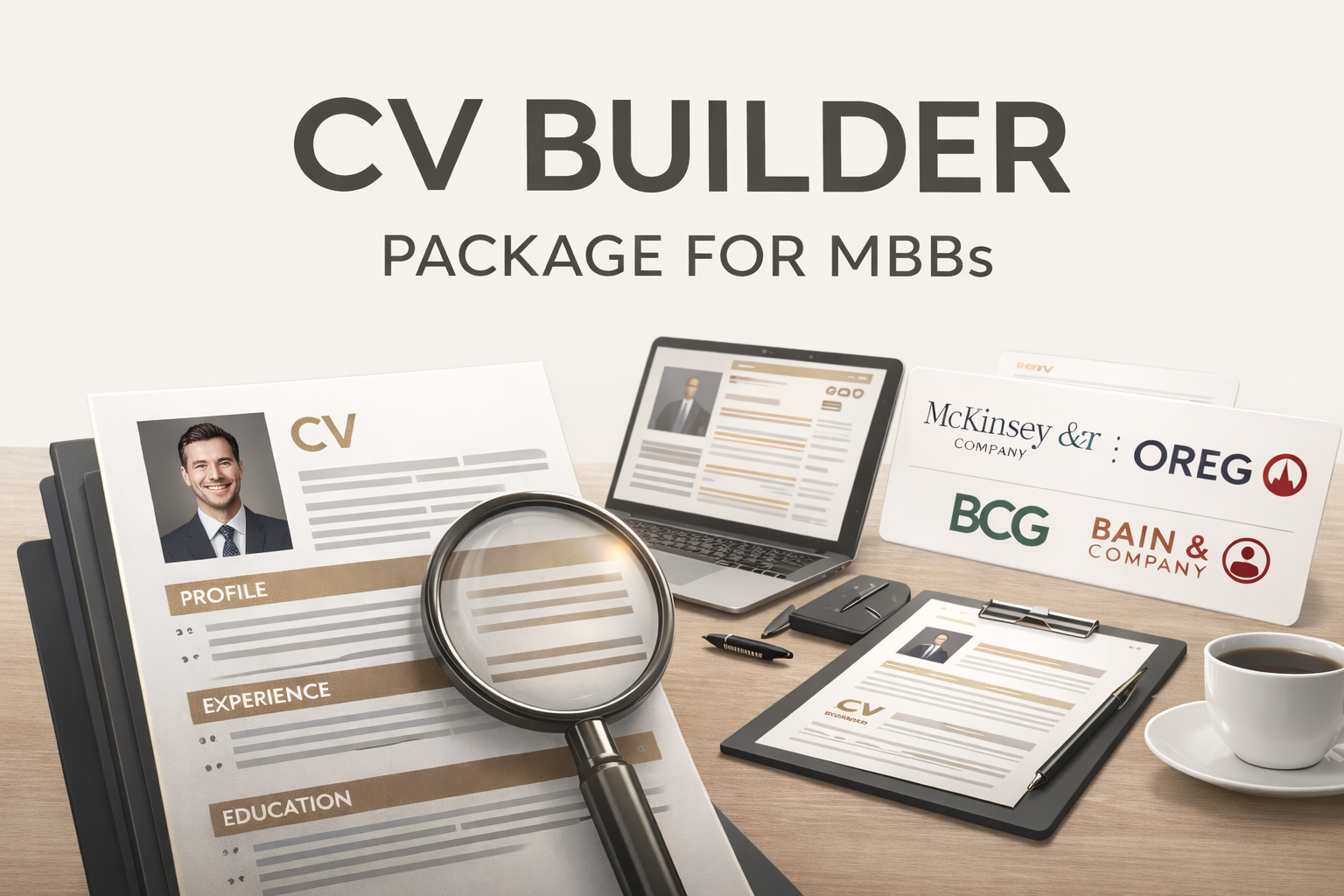 CV builder for McKinsey, BCG and Bain