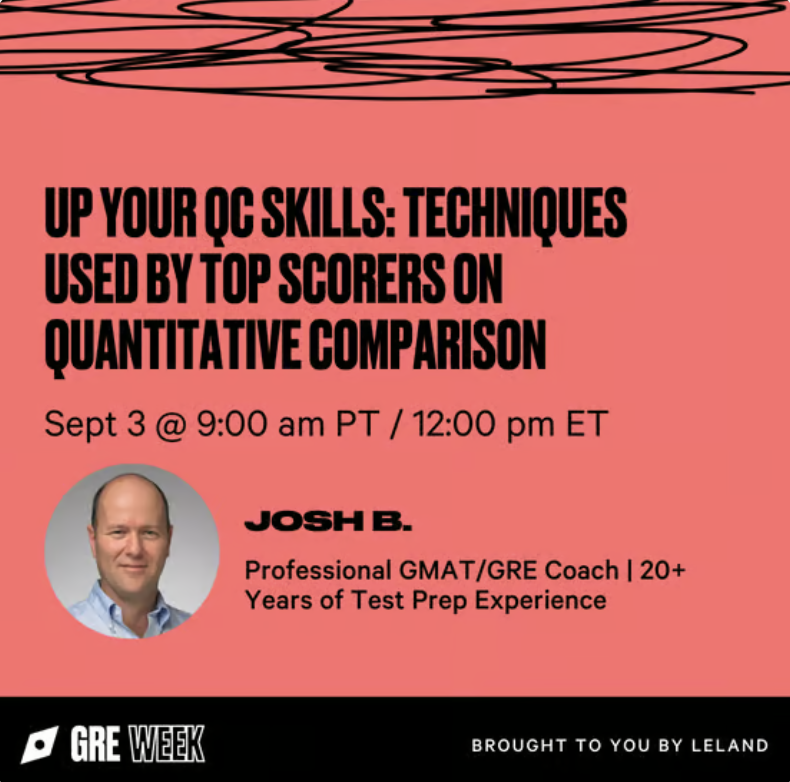 Up Your QC Skills: Techniques used by Top Scorers on Quantitative Comparison