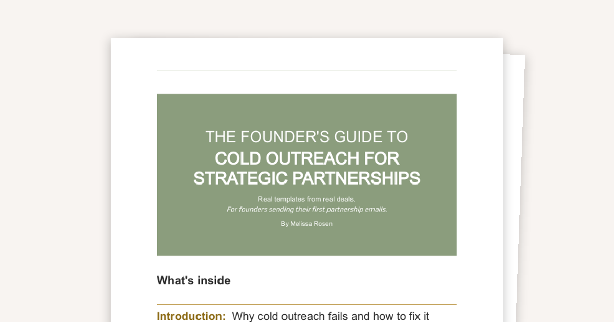 Cold Emails That Land Warm