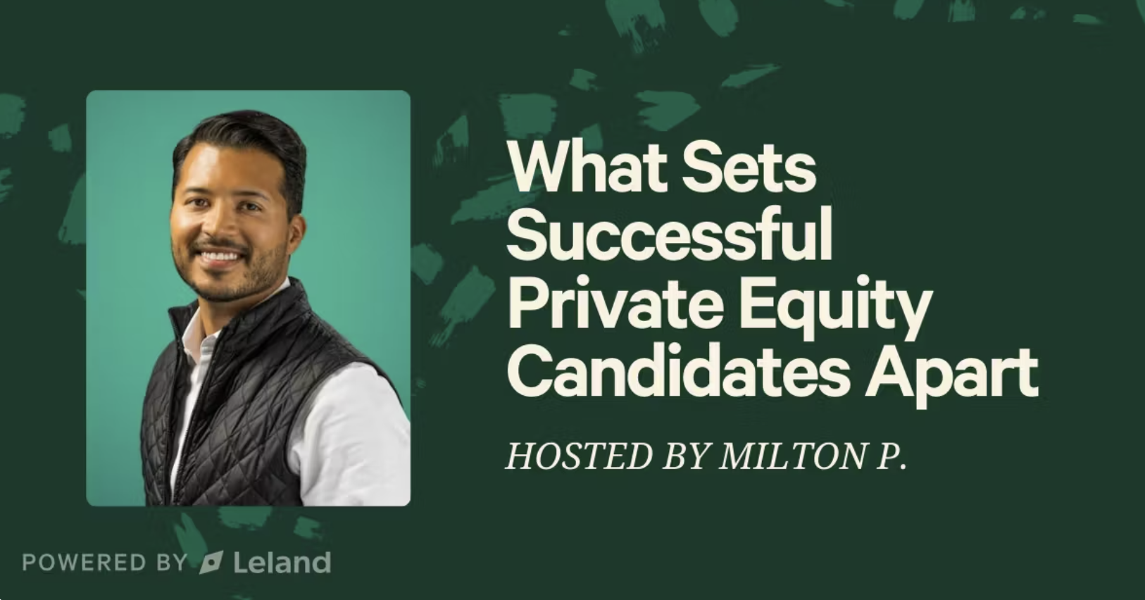 What Sets Successful Private Equity Candidates Apart