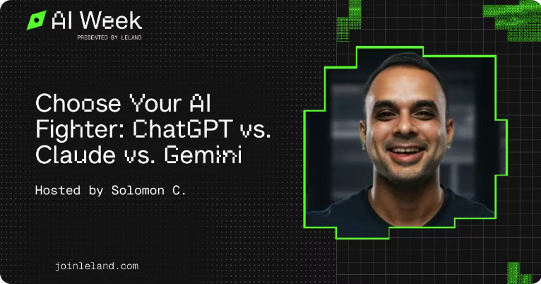 Choose Your AI Fighter: ChatGPT vs. Claude vs. Gemini