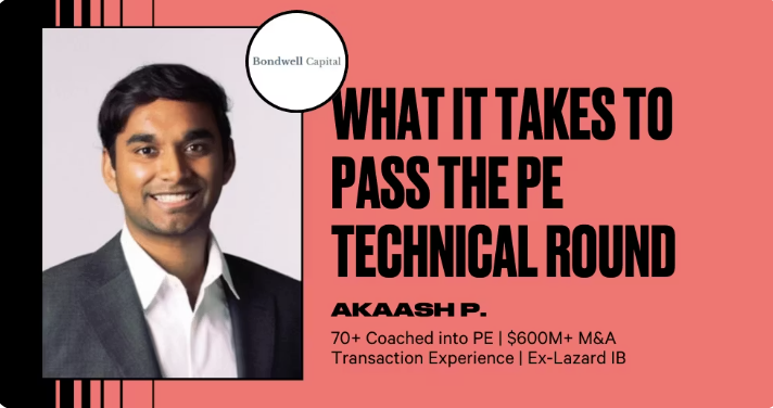What It Takes to Pass the PE Technical Round
