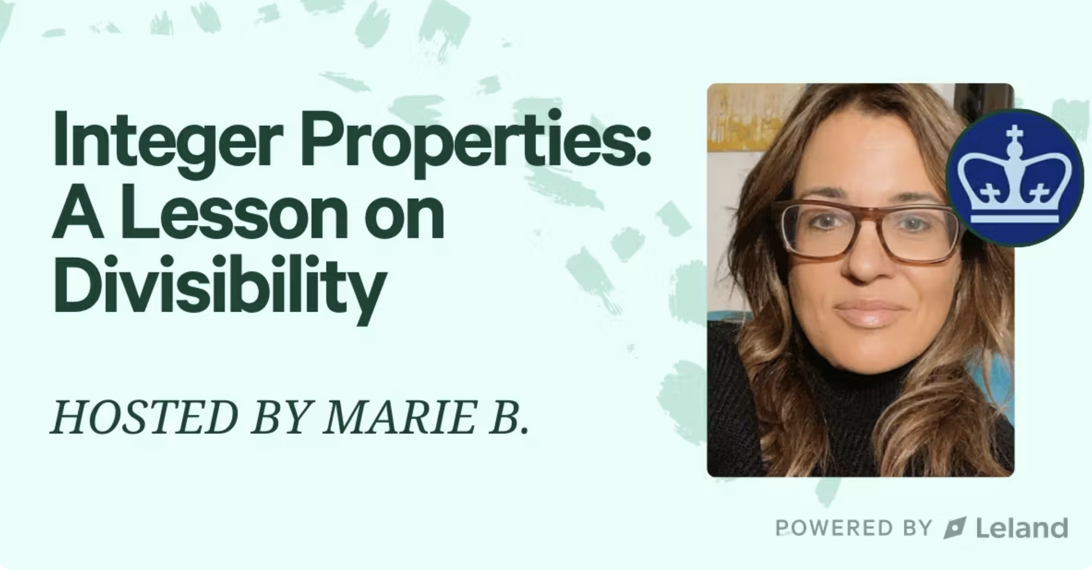 Integer Properties: A Lesson on Divisibility