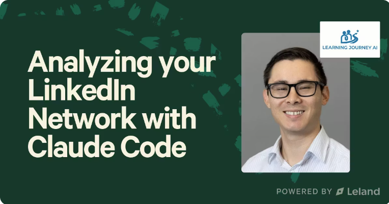Analyzing your LinkedIn Network with Claude Code