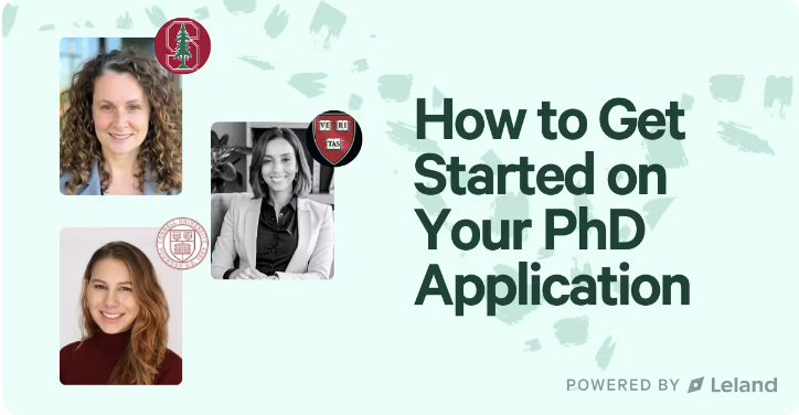 How to Get Started on Your PhD Application