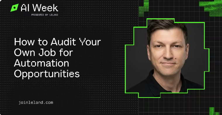 How to Audit Your Own Job for Automation Opportunities
