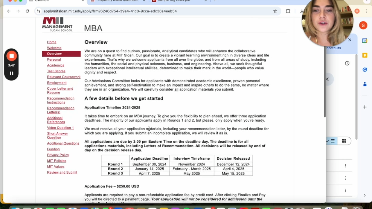 MIT Sloan Application Overview & Tips
