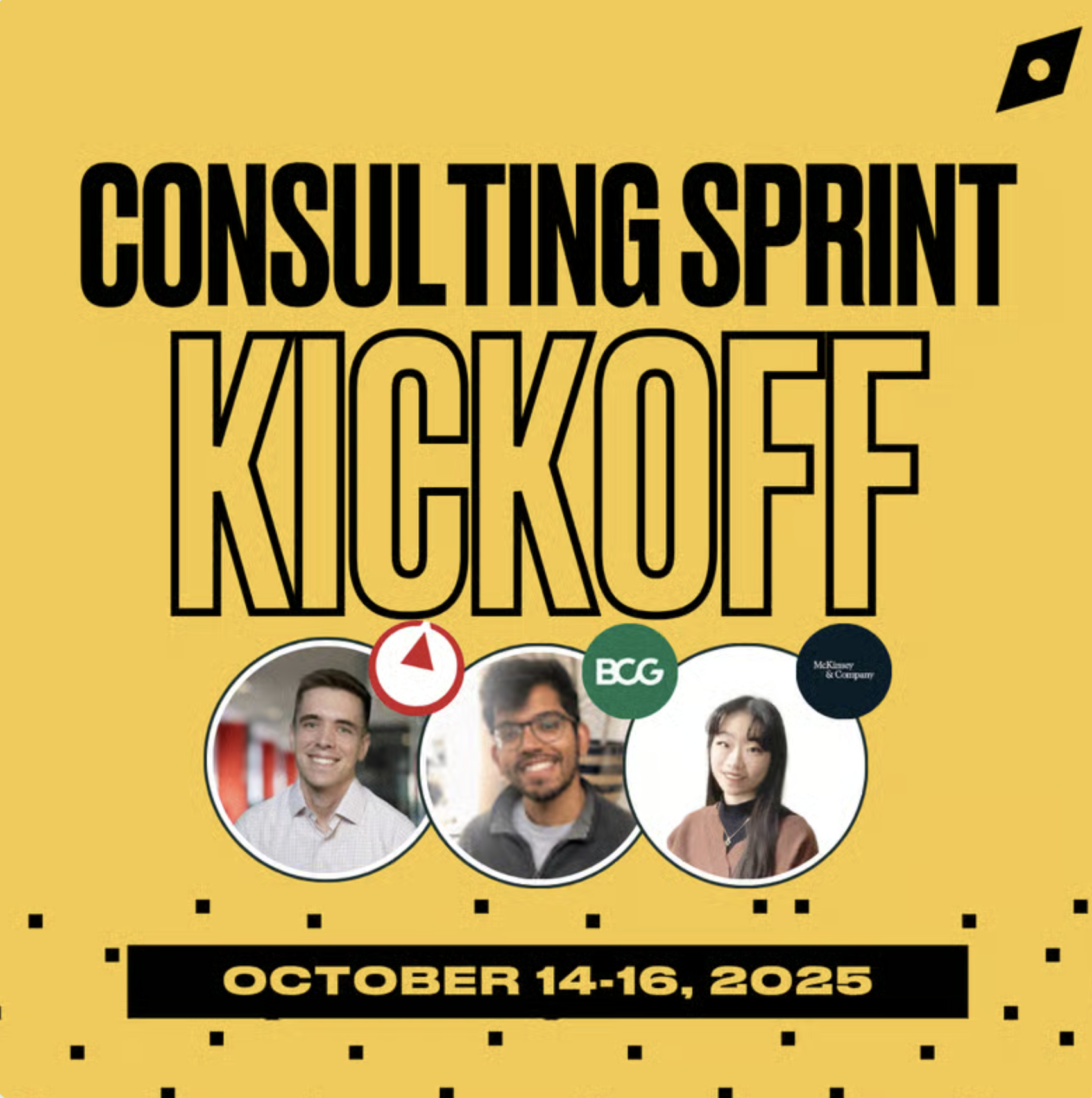 Consulting Sprint (October 14-16) Kickoff