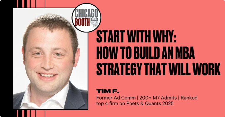 Start With Why: How to Build an MBA Strategy That Will Work