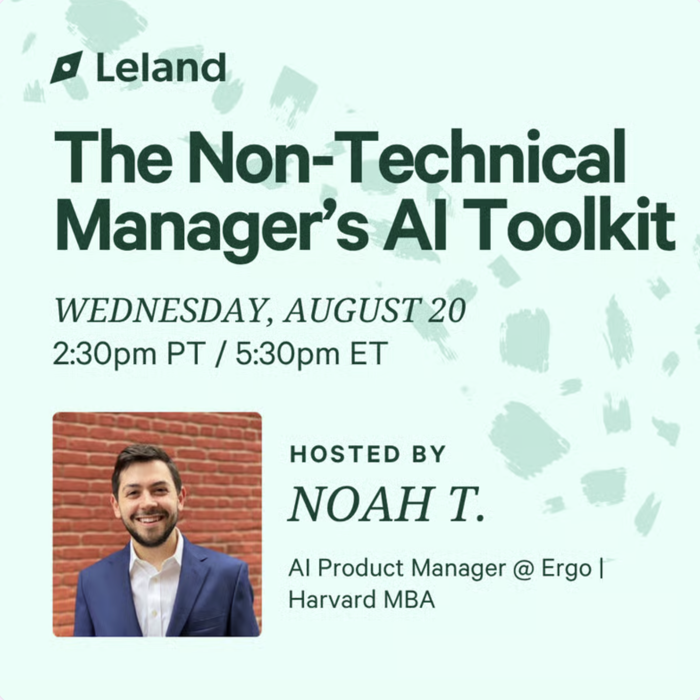 The Non-Technical Manager’s AI Toolkit