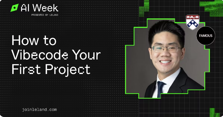 How to Vibecode Your First Project