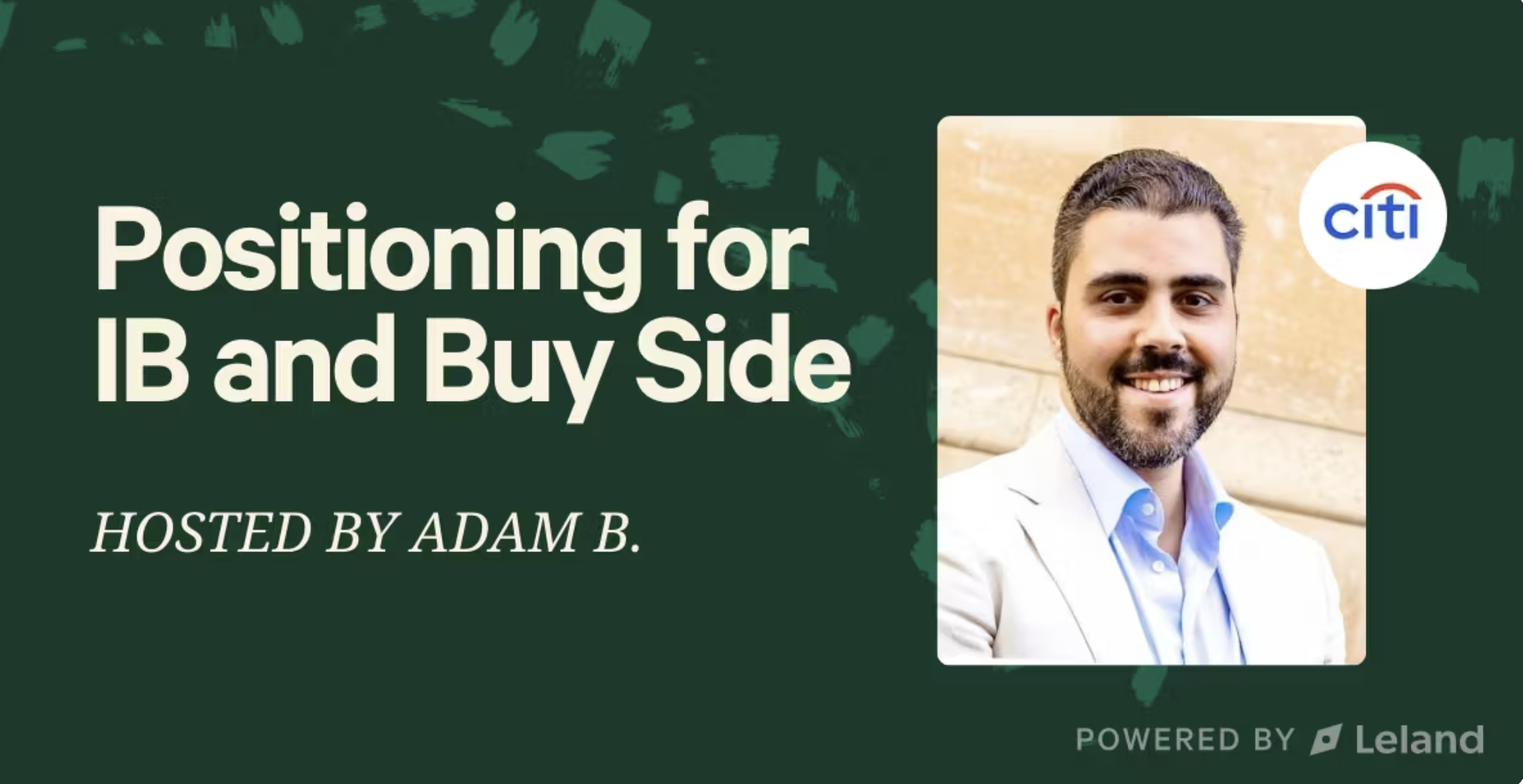 Positioning for IB and Buy Side
