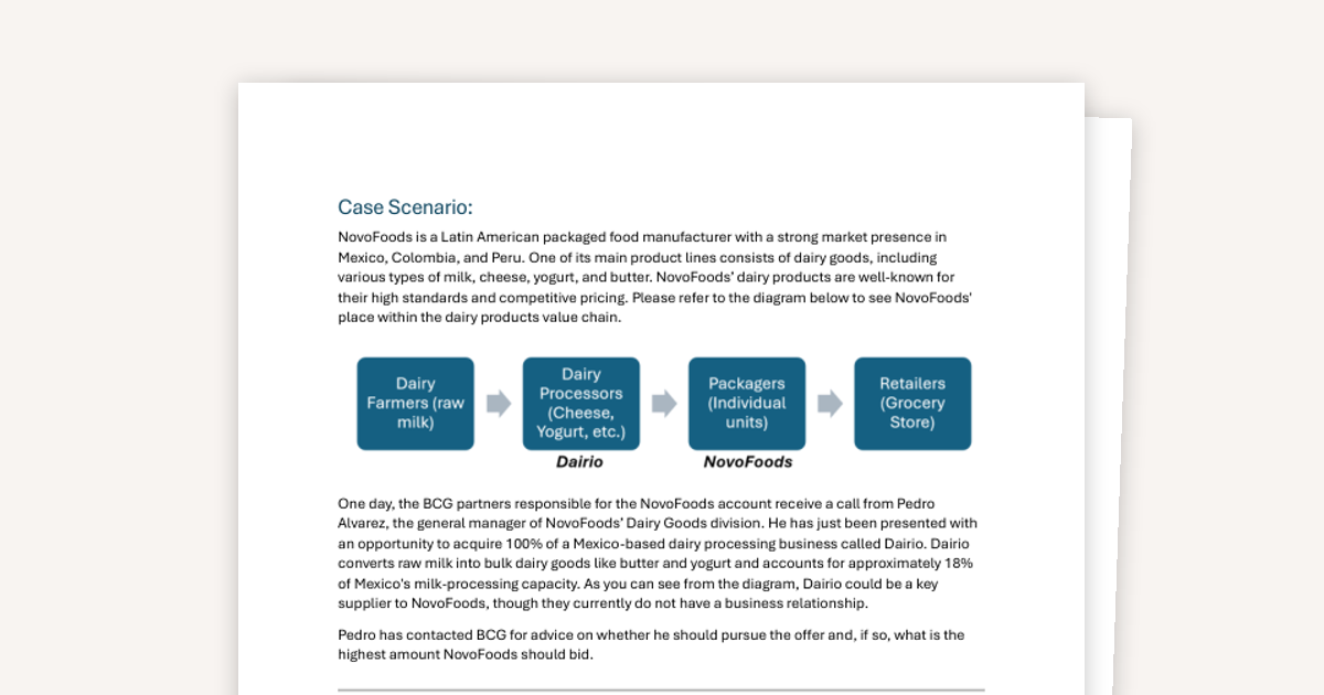 BCG Casey Chatbot 3 – Novofoods (Mildana)