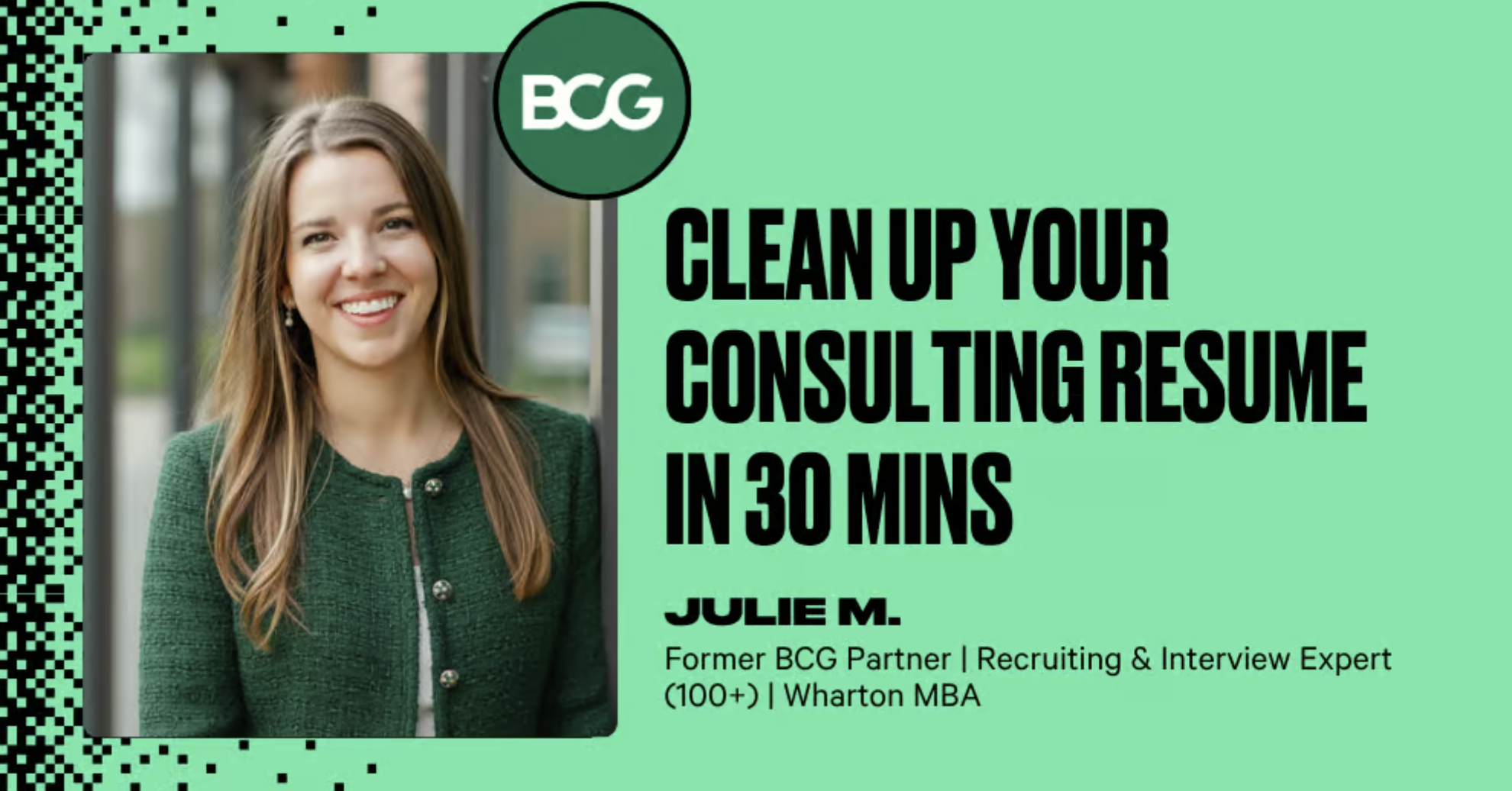 Clean up Your Consulting Resume in 30 mins