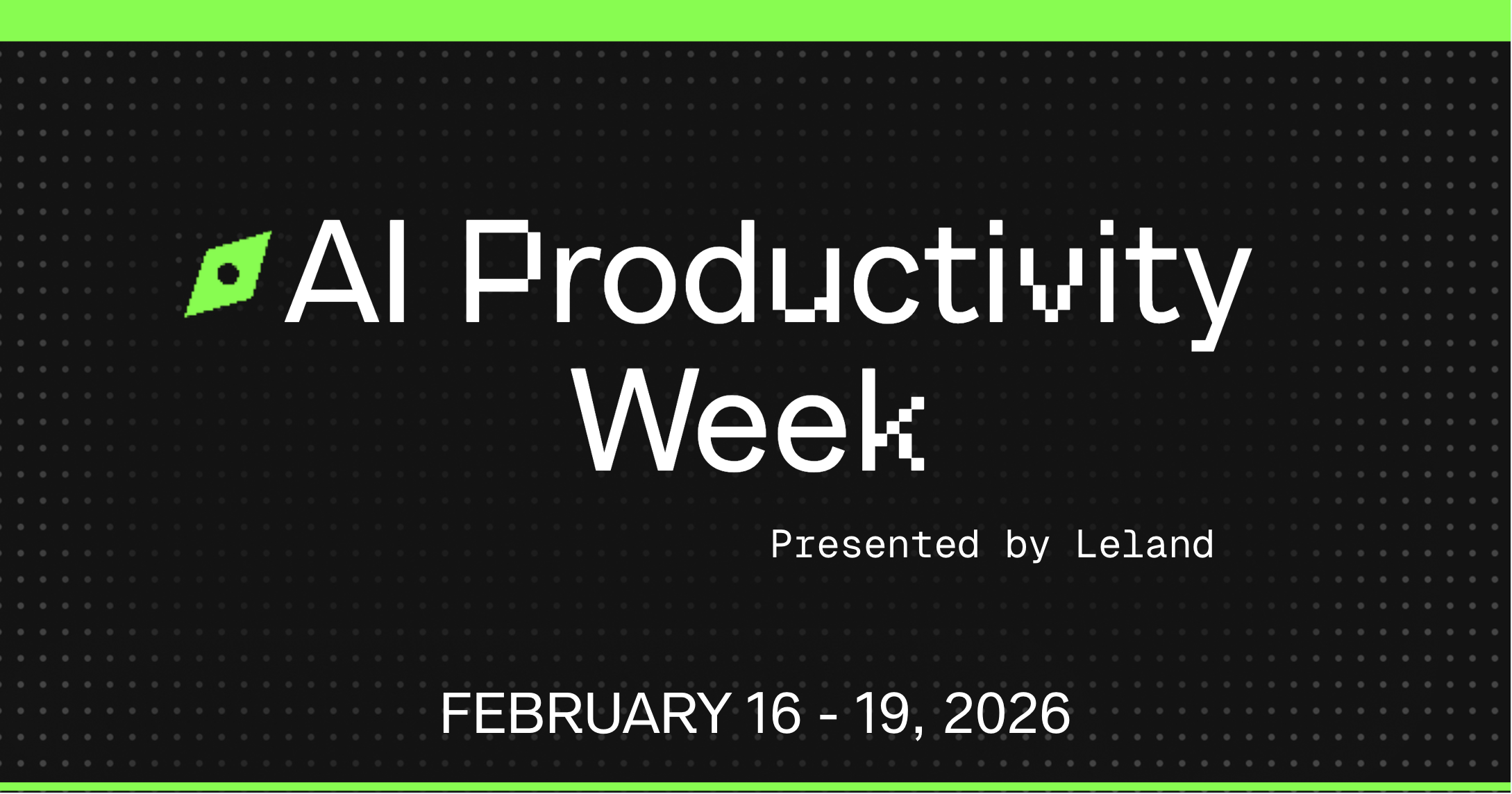 AI Productivity Week 2026