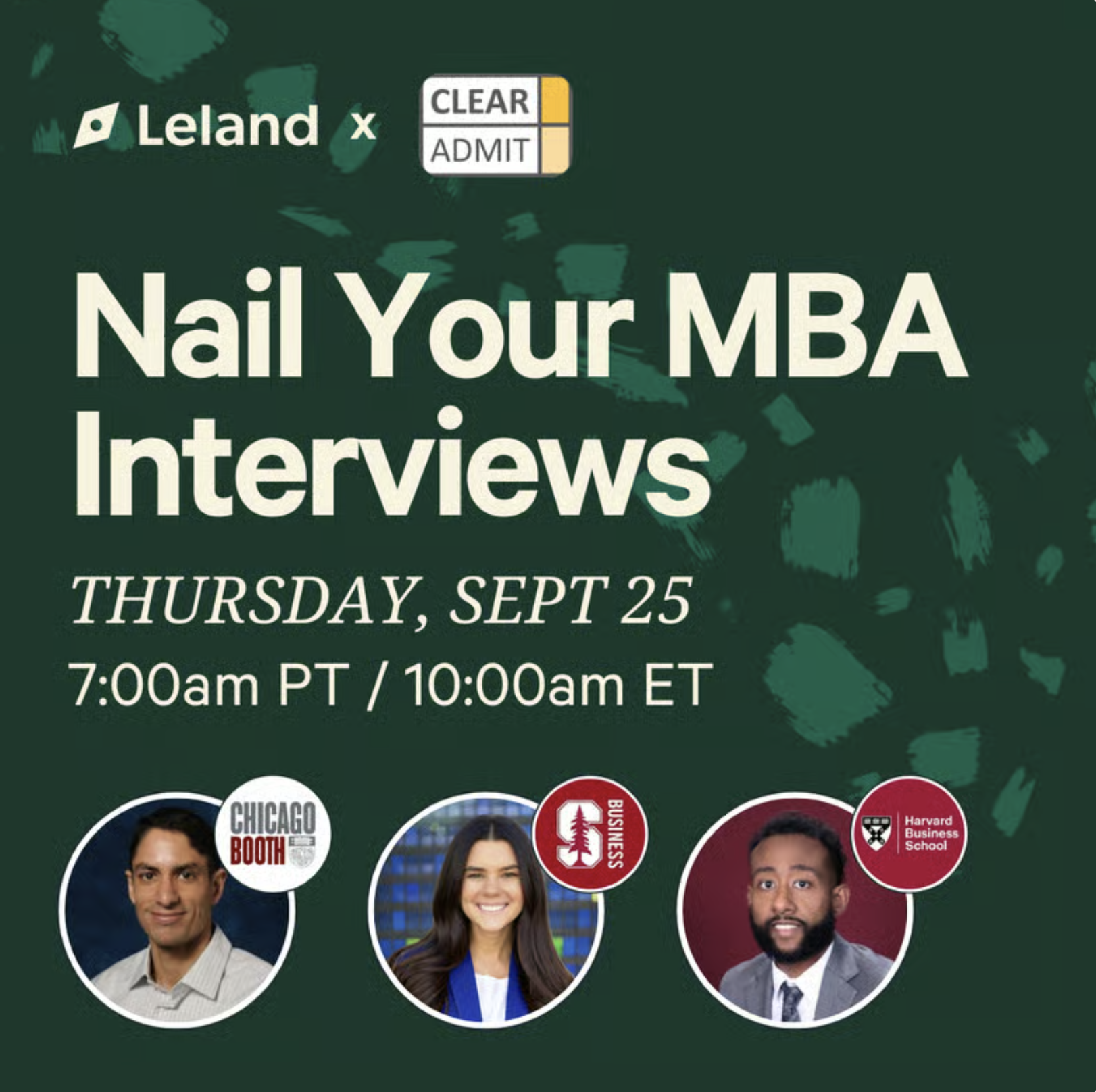 ClearAdmit x Leland: Nail Your MBA Interviews