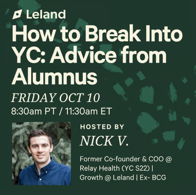 How to Break Into YC: Advice from Alumnus
