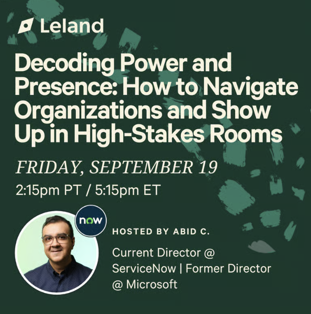 Decoding Power and Presence: How to Navigate Organizations and Show Up in High-Stakes Rooms