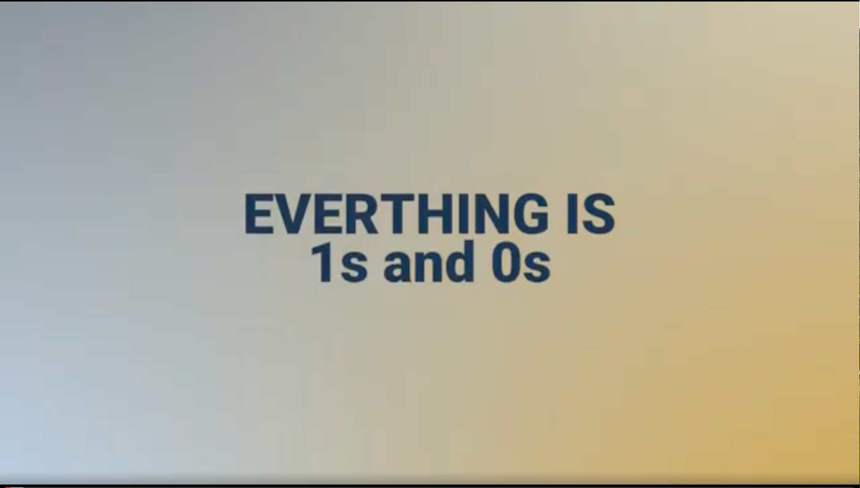 Intro to AI Productivity: Everything is 1's and 0's