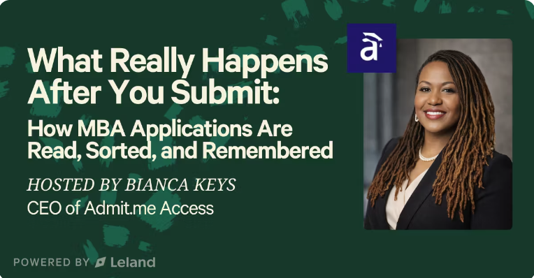 What Really Happens After You Submit: How MBA Applications Are Read, Sorted, and Remembered