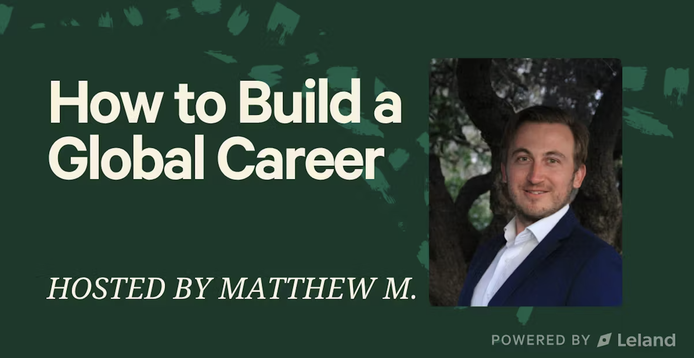 Building a Global Career: Ask Me Anything