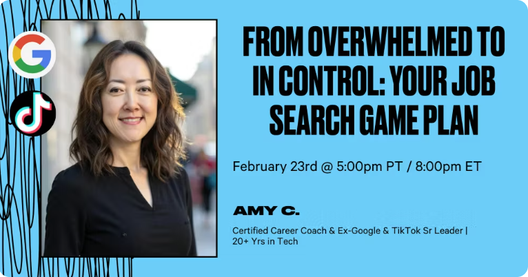 From Overwhelmed to In Control: Your Job Search Game Plan