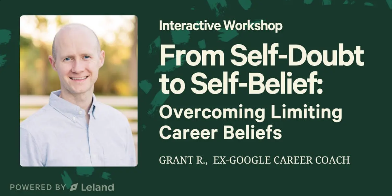 From Self-Doubt to Self-Belief: Overcoming Limiting Career Beliefs
