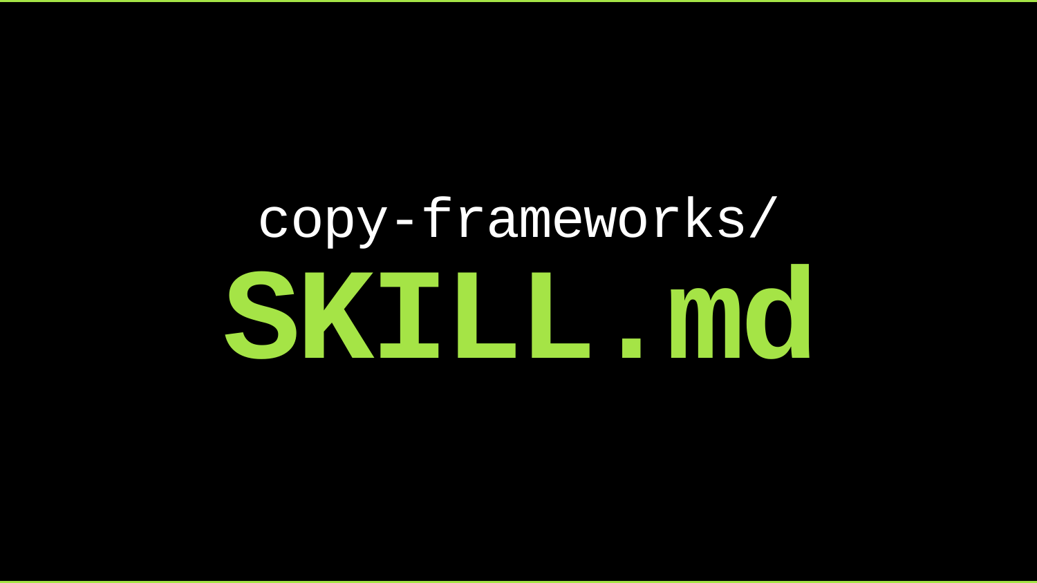 Outreach Email Frameworks Skill