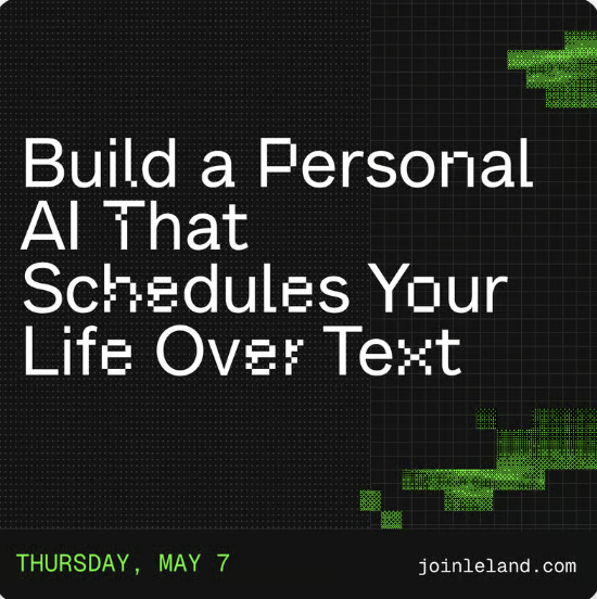 Build a Personal AI That Schedules Your Life Over Text