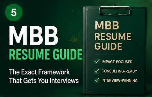 The Resume Formula That Gets MBB Interviews