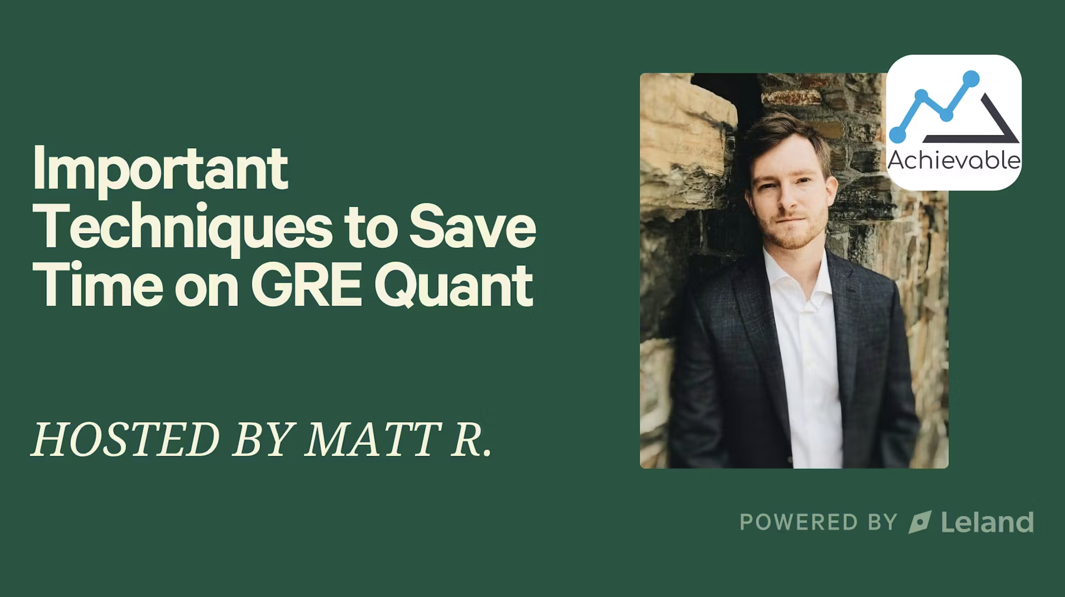 Important Techniques to Save Time on GRE Quant