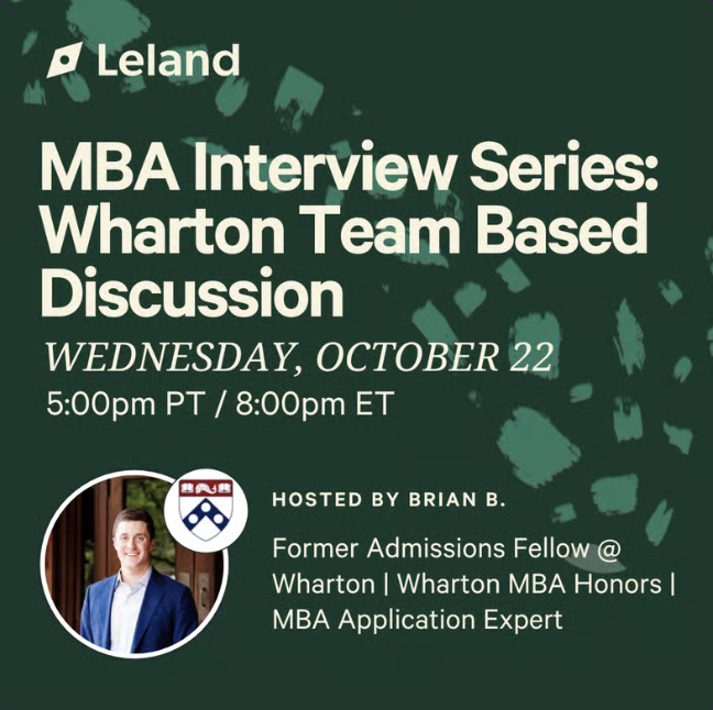 How to Ace the Wharton TBD (From an Ex-Admissions Fellow)