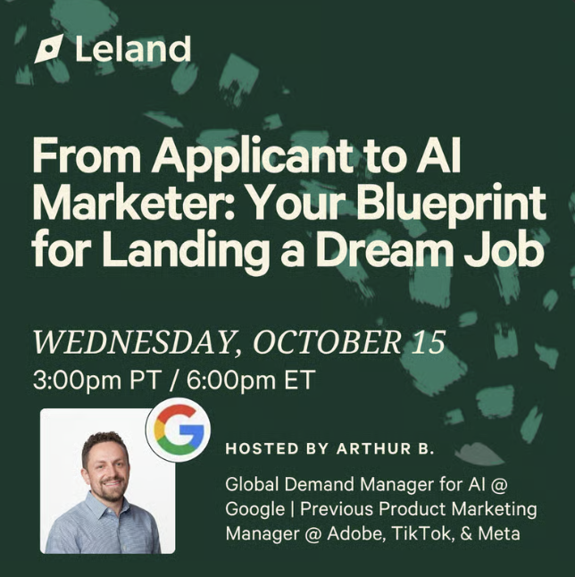 From Applicant to AI Marketer: Your Blueprint for Landing a Dream Job