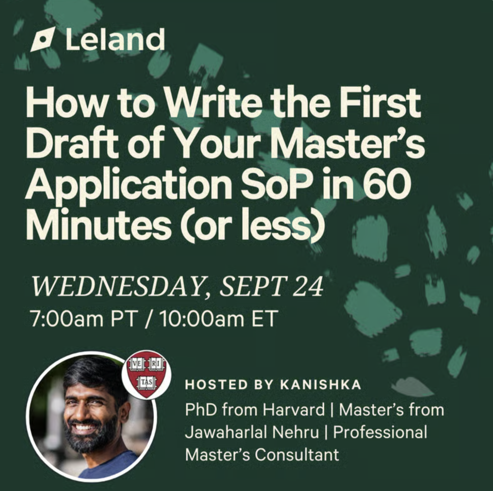 How to Write the First Draft of Your Master’s Application SoP in 60 Minutes (or less)