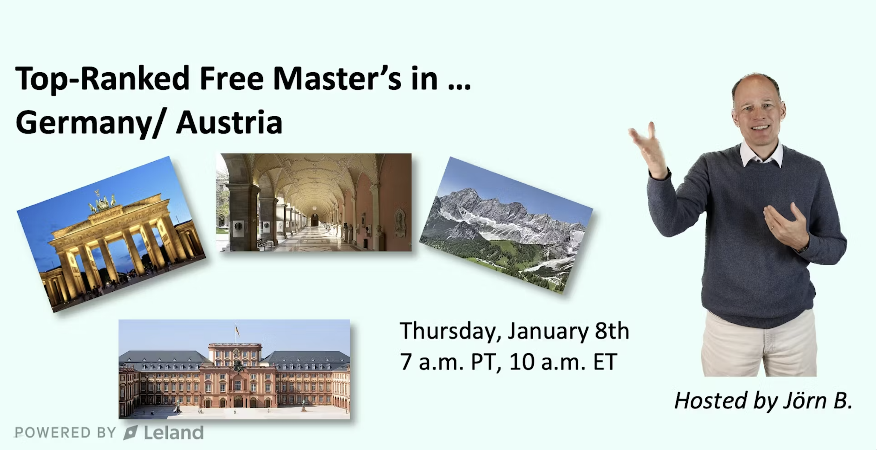 Top-Ranked Free Master’s in … Germany and Austria