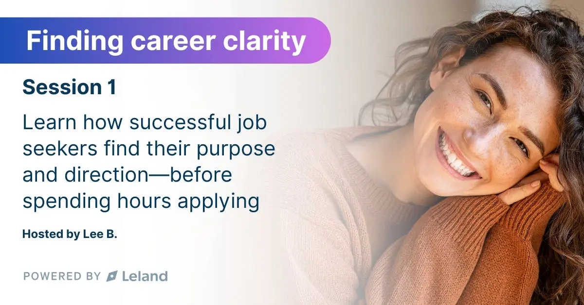 October Series - Finding Career Clarity (Session 1)